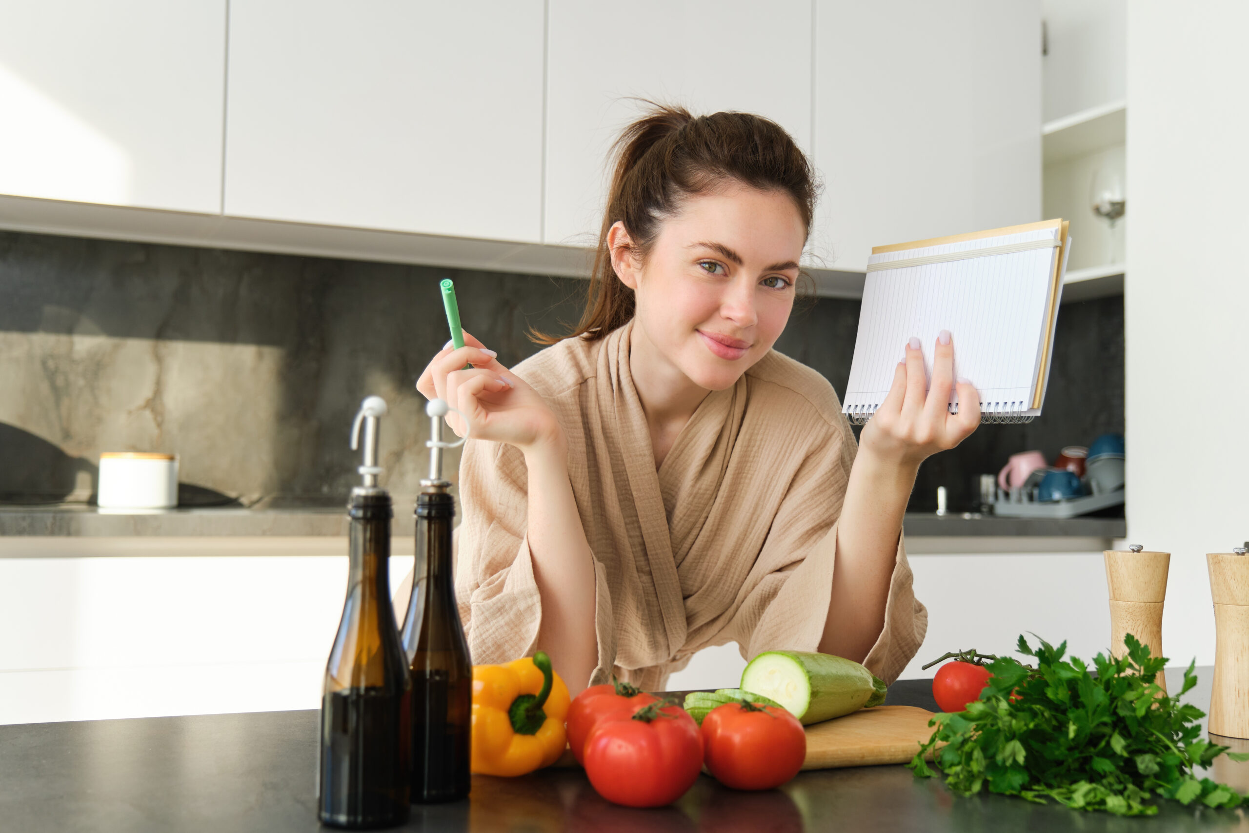 Woman planning healthy meal | Holistic Menus